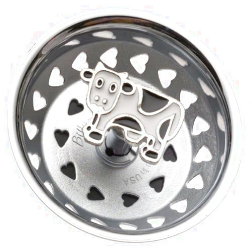 Billy-Joe Homewares 7125 Enamel Cow Kitchen Strainer