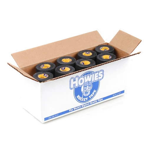 Howies Hockey Tape - Black Pro Grip Hockey Tape (12 Pack)
