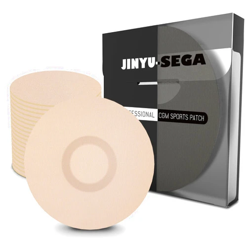 Jinyu-Sega Adhesive Patches for Freestyle Libre 3-20pcs Sensor Covers for Libre 3 Waterproof, Sweatproof CGM Protector,Lasts for 14 Days