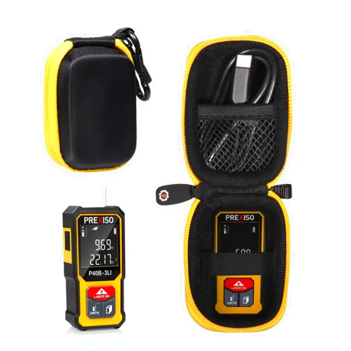 Getgear Laser Distance Measure Case for PREXISO Mini Laser Measurement Tool, 135Ft Rechargeable Laser Distance Meter