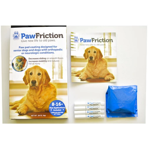 Pawfriction Instant Traction for Senior and Special Needs Dogs; Vet-Developed Paw Grip Kit to Reduce Slipping, Build Confidence and Restore Quality of Life.