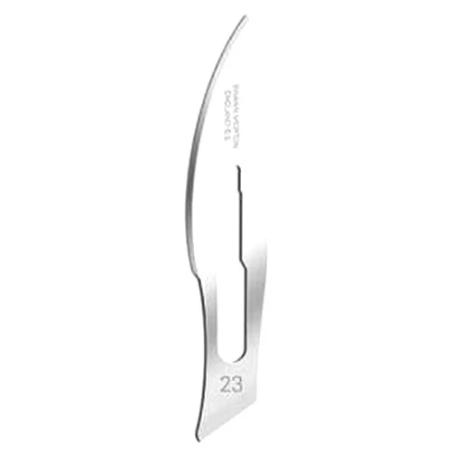 Swann-Morton® #23 Sterile Surgical Blades, Carbon Steel [Individually Packed, Box of 100]