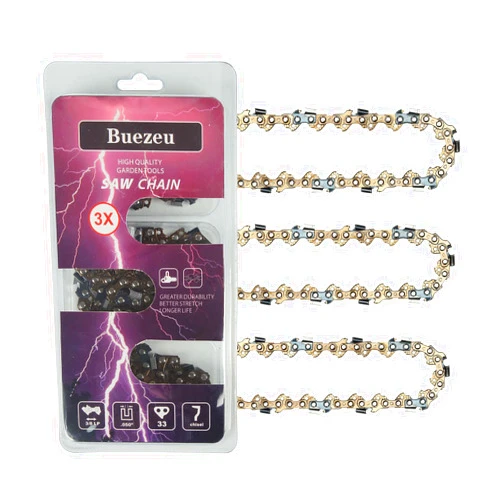 Buezeu 3-Pack 8 Inch Chainsaws 3/8