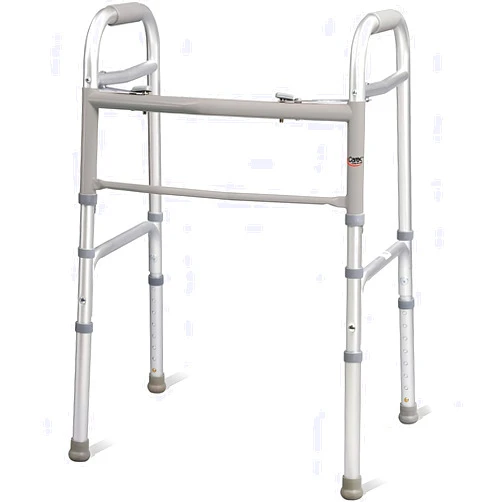 CAREX Folding Walker for Seniors, 30-37 Inches, 1 Count