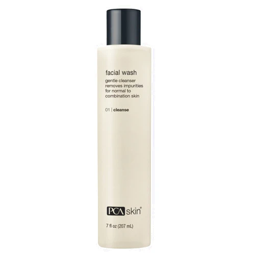 PCA SKIN Gentle Foaming Face Wash, Hydrating Facial Cleanser, Removes Makeup and Hydrates and Purifies Skin, Good for Sensitive, Combination, Normal, and Acne-Prone Skin, Gentle Face Wash, 7 oz Bottle