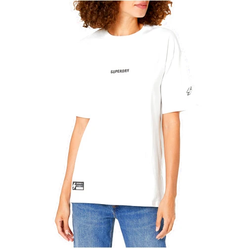 Superdry Women's Code Micro Logo Tee