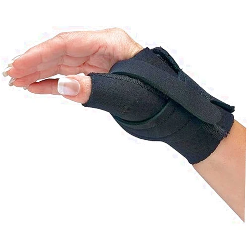 North Coast Medical NC79560 Comfort-Cool Thumb CMC Restriction Splint Left, Large Plus by North Coast Medical