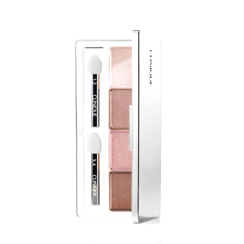 Clinique All About Shadow Quad | Long Lasting, Crease + Fade Resistant + Safe For Sensitive Eyes