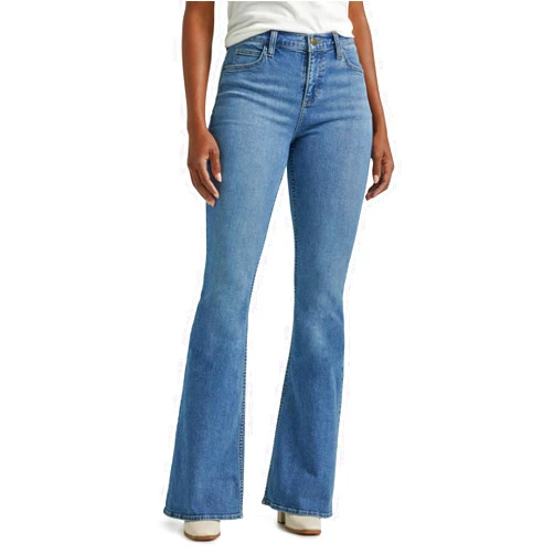 Lee Women's Legendary Mid Rise Flare Jean