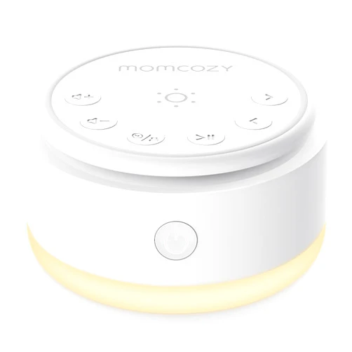 Momcozy Sound Machine for Baby-20 Soothing Sounds & Touch Warm Light Portable White Noise for Kids & Adults for Sleeping Timer and Memory | Ideal Travel Companion & Nursery Must-Have