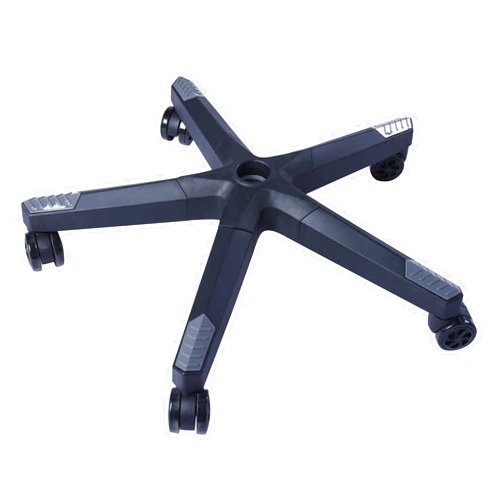 Frassie 28 inch Nylon Gaming Chair Base Replacement with 5 Casters, Heavy Duty Office Chair Base Part