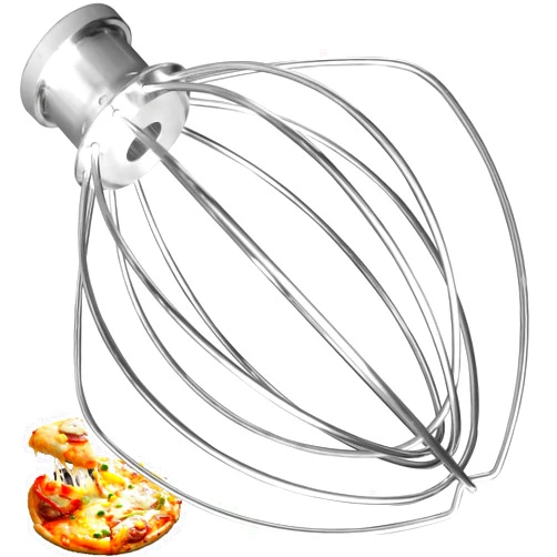 ABTER K45WW Stainless Steel Wire Whip for KitchenAid,Attachment for Kitchen aid 4.5 and 5-Quart Tilt-Head Stand Mixer