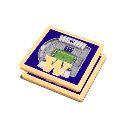 YouTheFan NCAA 3D StadiumView Coasters