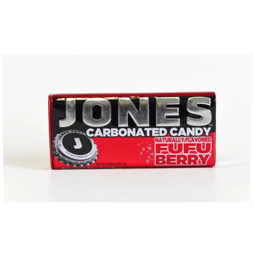 Jones Soda Co. JONES Soda Carbonated Candy, Fufu Berry, Pack of 8
