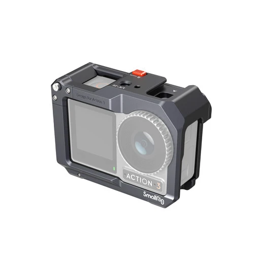 SmallRig Action 5 Pro Action 4 Action 3 Camera Cage for DJI, Protective Cage Compatible for DJI Mic, Protective Frame for DJI Osmo Action 5 Pro Action 4 Action 3