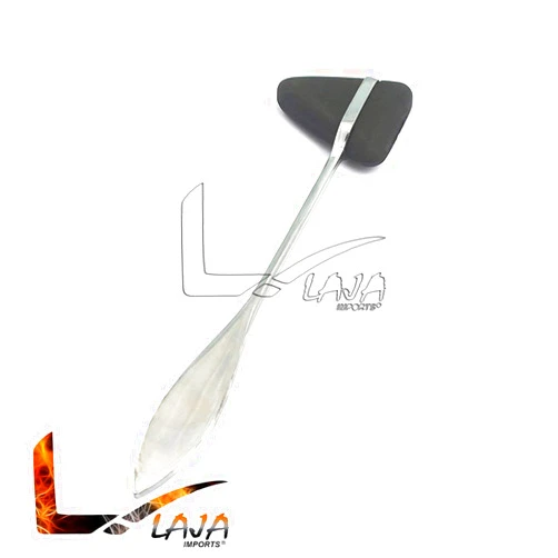 LAJA IMPORTS Percussion Hammer Taylor Type with Bumper Finish: Chrome-Plated Handle (Black)