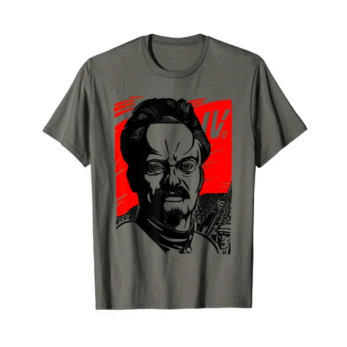 SOVI8. Sowjetisches Retro-Propagandaplakat der Leon Trotsky SOVI8 vintage propaganda. T-Shirt