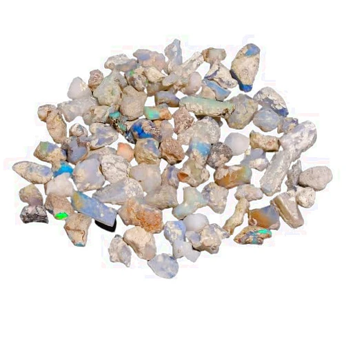 Gemkora 100 carats Raw Opal Gemstone and Crystals, Wholesale Lot, Gemstone, Rough Crystals, Rock Stones, Jewelry Making Supplies, DIY & Crafts (B Grade)