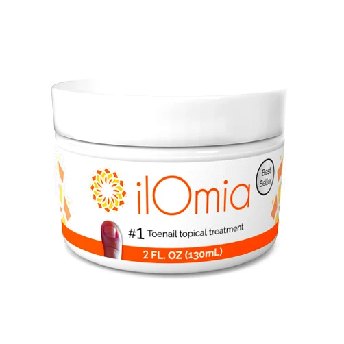 IlOmia Natural Toenail Fungi Cream - For Dam-age, Cracked, Yellowed and Discolored Nails - 2oz bottle - Made in the USA