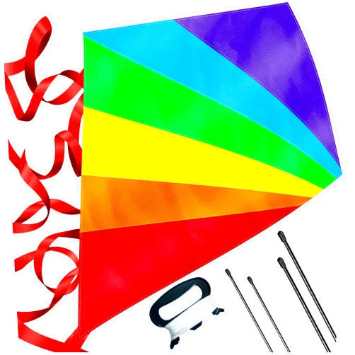 Nothing But Fun Toys Nothing But Fun Rainbow Diamond Kite
