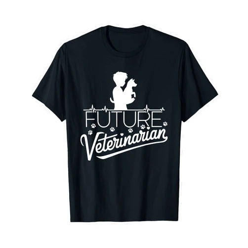 Veterinarian Appreciation Outfits for Women Future Veterinarian Future Vet Veterinary School for Kids T-Shirt