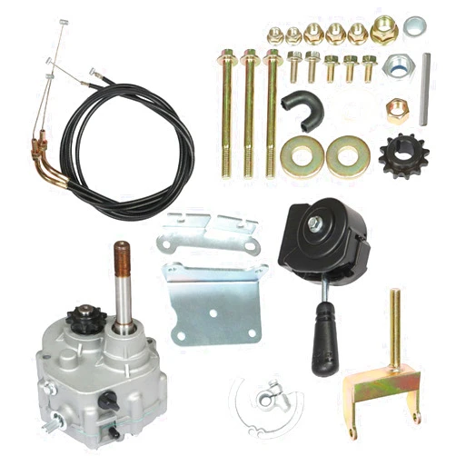 labwork Go Kart Forward Reverse Gearbox Kit Replacement for 2HP-13HP Engine Local 30 Series 2300rpm 4 Stroke 30 Series Torque Converter 35 Chain Go Karts Accessories 212cc Gearbox