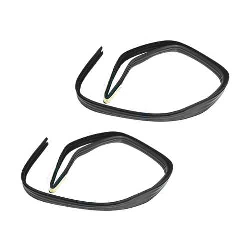 South Mud Bay Glass Run Channel Front Door Weatherstrip Seal Pair Set of 2 Compatible with Chevrolet