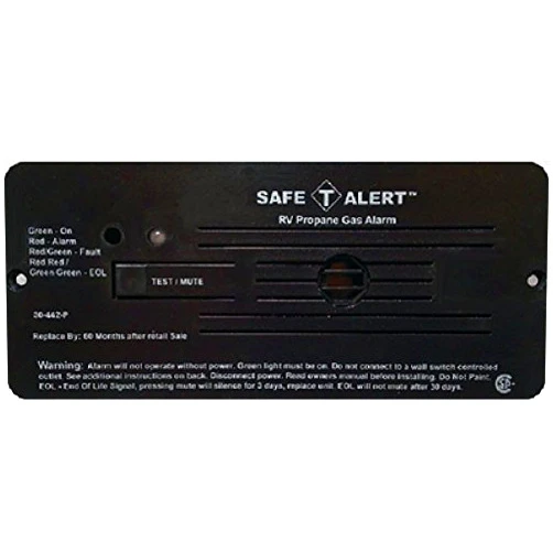 Safe T Alert MTI INDUSTRIES 30442PBL 12V Propane Detector , Black