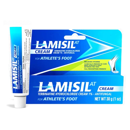 Lamisil 1% Athlete’s Foot Cream, Fast Relief Athlete’s Foot Treatment, Relieves Symptoms, Antifungal Cream 30g