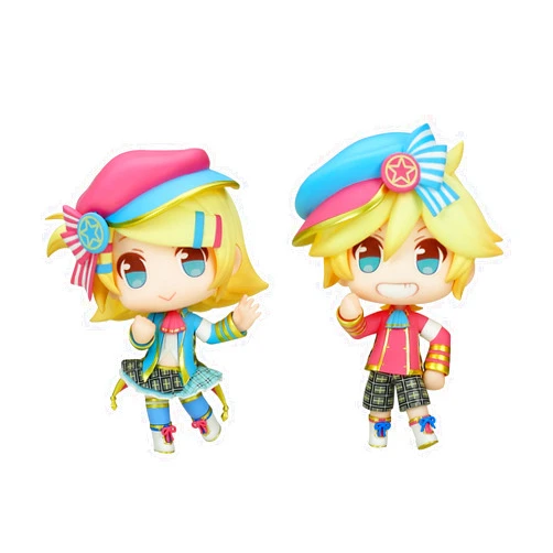 GOOD SMILE COMPANY Hatsune Miku Trading Figures: Kagamine Rin and Kagamine Len