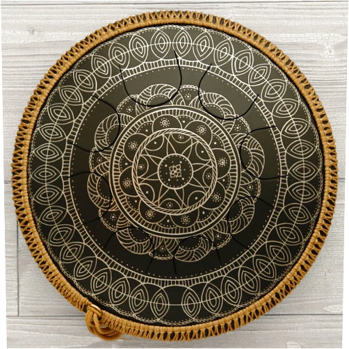 GUDADRUM GUDA DRUM Freezbee with Premium design and Soft Rope Decoration