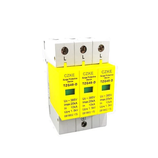EKSIL AC SPD 3P 10KA 20KA 385VAC House Surge Protector protection Protective Low-voltage Arrester Device