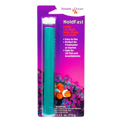 Instant Ocean HoldFast Epoxy Stick, Fish Safe 4 oz
