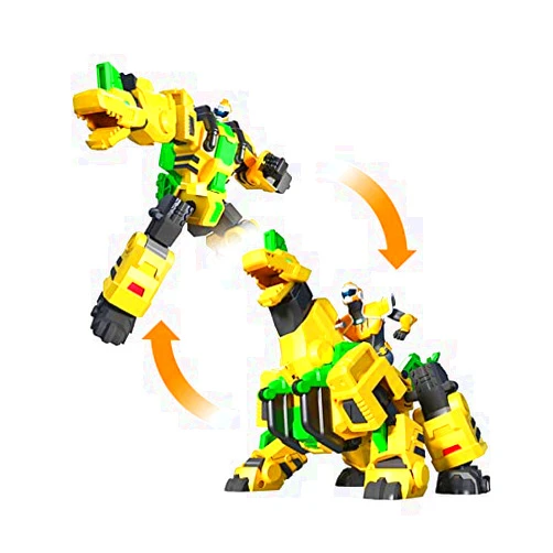 MINI FORCE Miniforce Kiomax Super Dinosaur Power Combined Transformer Armor Robot Toy 2Cheese#.3 Tissue