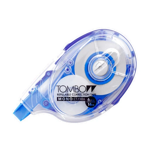 Tombow 263505 Refillable Correction Tape Easy-Write Extra Long 6mmx6m Ref CT-YXE6