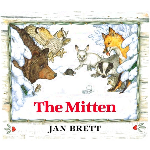 Jan Brett The Mitten (Oversized Lap Board Book)