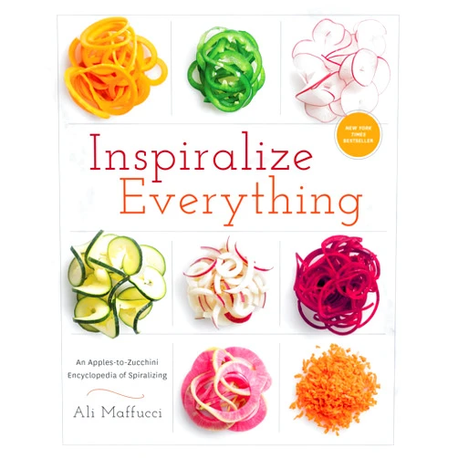 By Ali Maffucci (Author) Inspiralize Everything: An Apples-to-Zucchini Encyclopedia of Spiralizing: A Cookbook