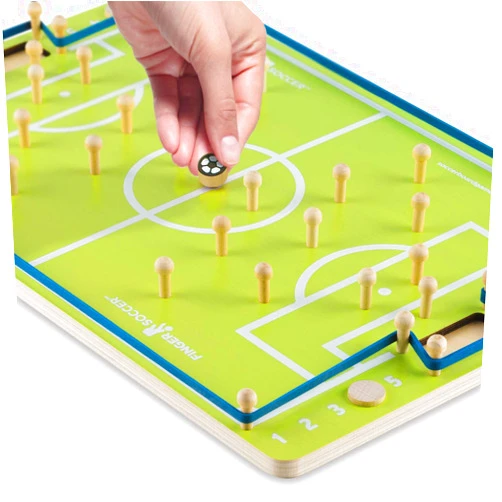 Pelaez Creative LLC Finger Soccer - 2 Player Fast-Paced Soccer Game – Great Gift for Your Soccer Enthusiast