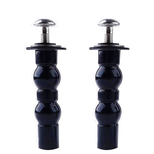 Milcraft Toilet Seat Hinge Screw Compatible with TOTO Toilet, Expanding Rubber Bolt Top Nuts Set for Top Mount Toilet Seat Tightening Kit Replacement,Toilet Seat Blind Hole Fixing Kit for TOTO Toilets,2 Pack