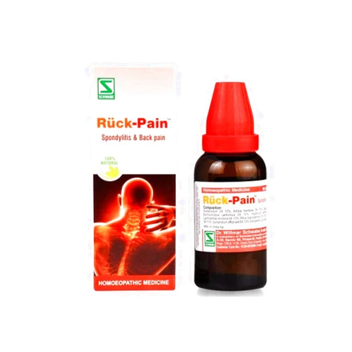Generic Dr Willmar Schwabe India Ruck-Pain 30 ml 4 pc