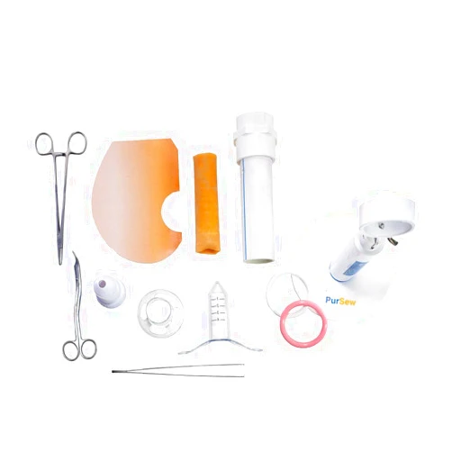 MERIL Specially Designed Portable Meril Purse String Suturing Practice Model-PurSew, Suitable in Colorectal Surgery Training Curriculum for Medical Students, Residents, Anorectal Surgeons