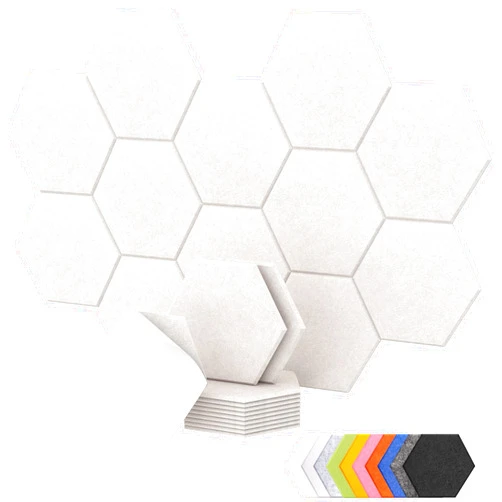 TONOR 12 Pack High Density Hexagon Acoustic Panels, TONOR 12