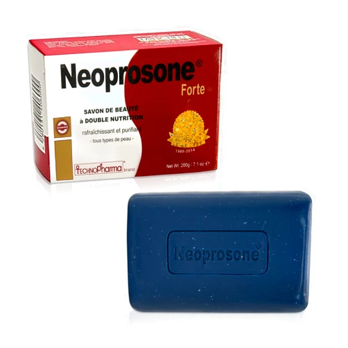 Neoprosone, Skin Brightening Soap |7.1 oz / 200 g | Exfoliating Soap Bar - Cleansing Bar For Body, Knees, Face, Armpits | with Glycerin