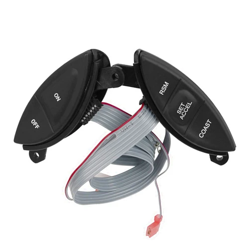 LCWRGS Steering Wheel Mounted Cruise Control Switch Button Kit Compatible with 1998-2003 Ford Ranger, 2001-2005 Explorer Sport Trac, F150, Mazda B3000, Mercury Mountaineer, F87Z9C888BB