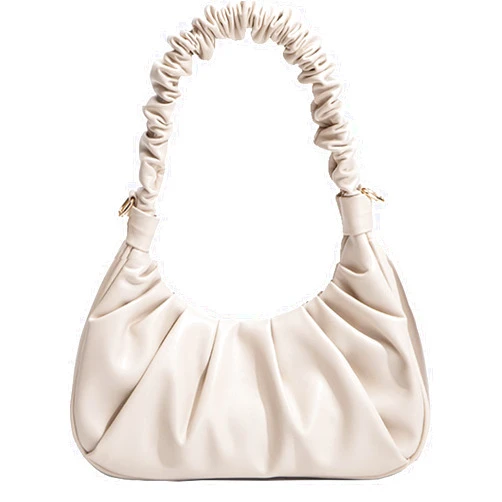 NIUEIMEE ZHOU Small Shoulder Bag for Women Classic Clutch Trendy Tote HandBag Crossbody Purse with Button Closure