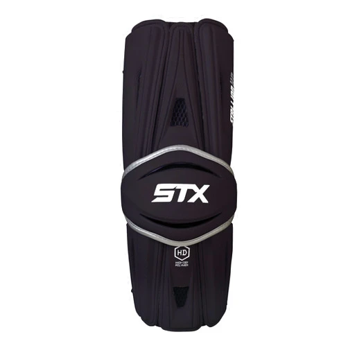 STX Lacrosse Stallion HD Arm Guards, Black, X-Large