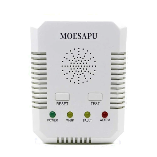 MOESAPU Carbon Monoxide Detector and Natural Gas Detector Alarm with Line Combination 2-in-1 Co Combustible Gas Leak Detector,Propane,LPG,Gas Leak Alarm for Kitchen/Home