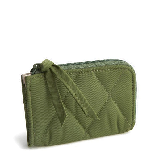 Vera Bradley Women's Polyester Twill Zip Card Pouch ID Case
