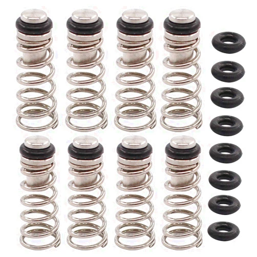 ApplianPar Universal Poppet Valve with Springs for Homebrewing Draft Beer Ball and Pin Lock Keg Post Set of 8
