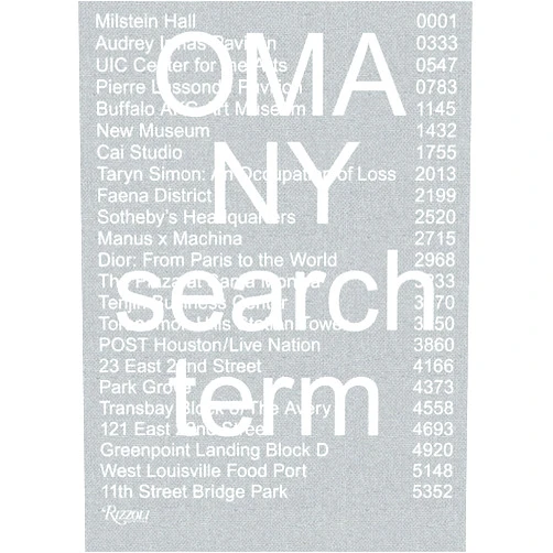 By Shohei Shigematsu (Author), Jason Long (Author), Virgil Abloh (Contributor), David Byrne (Contributor), Alice Waters (Contributor) & 1 more OMA NY: Search Term
